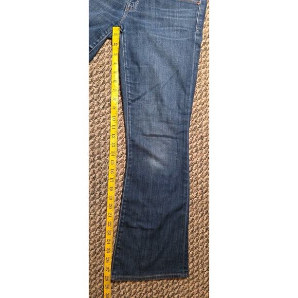 Gap 1969 Womens Perfect Boot Cut Jeans Size 28 6A Mid Rise Dark Wash Denim - Picture 5 of 8